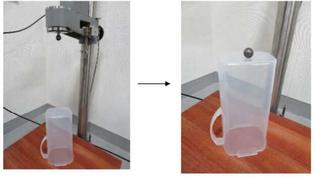 合成樹脂加工品の試験　ー４ー　　耐衝撃性