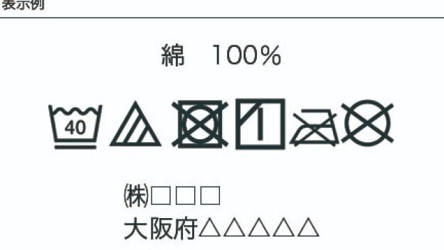 繊維製品の“品質表示”、変更はお済みですか？